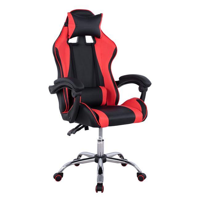 Office Chair HM1145.01 Black-Red 65x63x124 cm