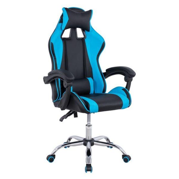 Office Chair Gaming HM1145.08 Black-Light Blue 65x63x124 cm
