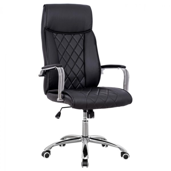 Manager's office chair HM1104.01 Black color 64x68x(116-123)cm