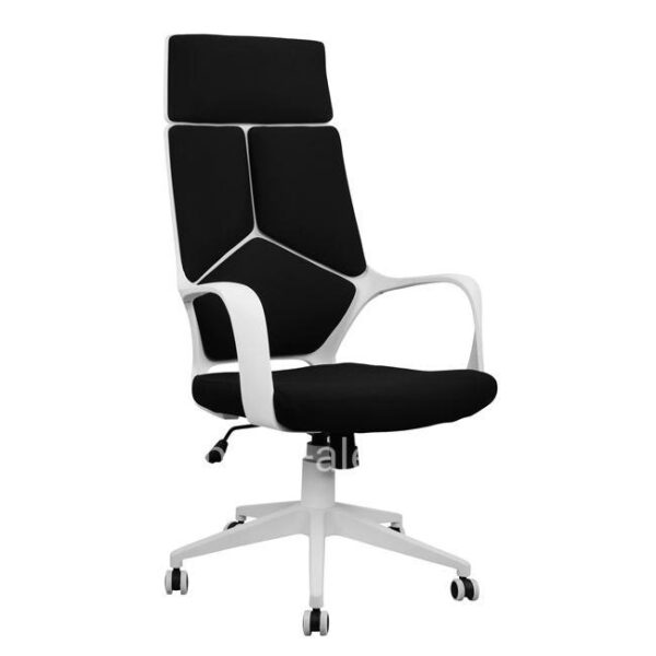 Office chair HM1054.01 Black and White Frame 64x61x126 cm