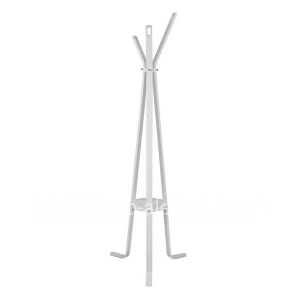 Hat/Coat Stand Wooden with 3 legs HM8414.01 Stan White 55x55x170cm
