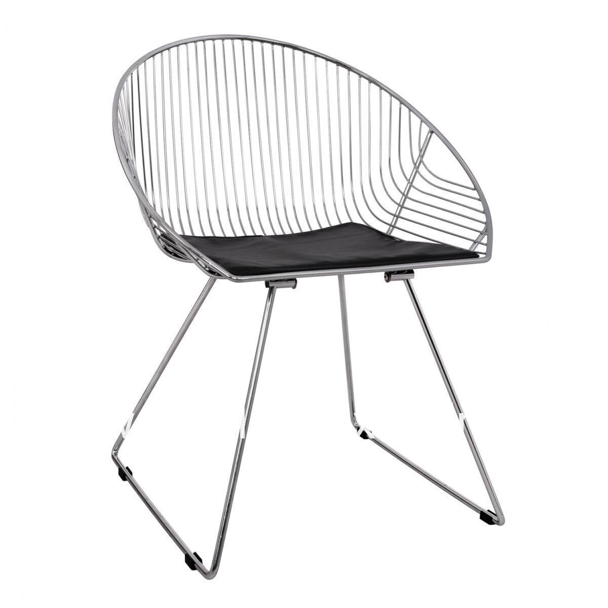 Metallic chair Curve HM5466.100 65x56