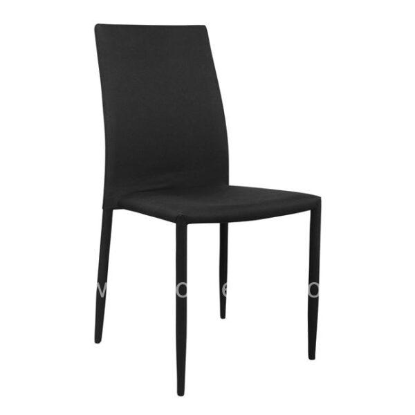 Chair Teta HM0065.02 with fabric black color 44X54