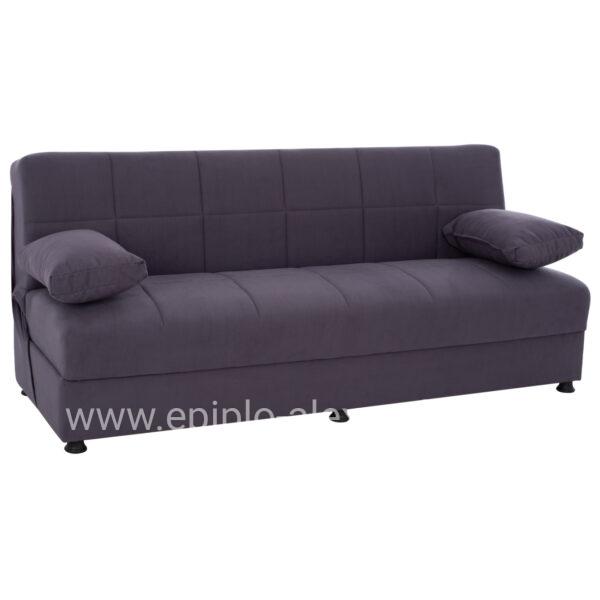Sofa/Bed 3 seater Ege 1206 Grey HM3067.03 192x74x82 cm
