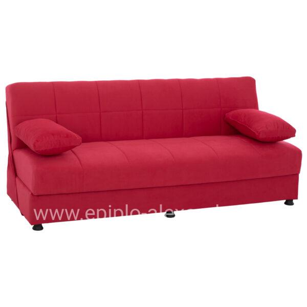 Sofa/Bed 3 seater Ege 1208 Fuchsia HM3067.04 192x74x82 cm