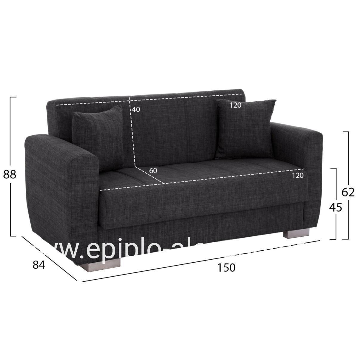 2-SEATER SOFA-BED