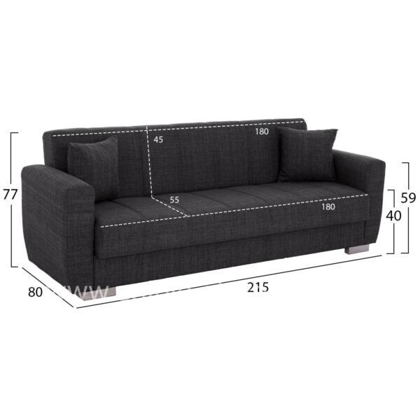 3-SEATER SOFA-BED