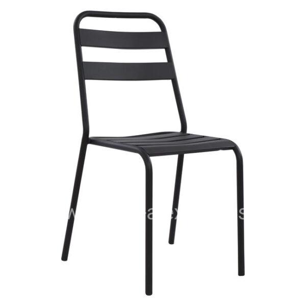 Metallic chair Black Jason HM5177.01 43x50x86cm