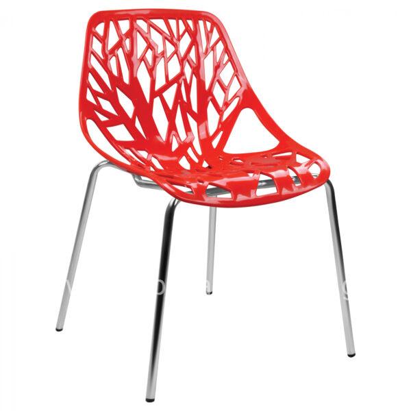 Chair Polypropylene Elsa HM0023.14 Red Seat 54x57x81 cm