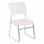 Conference chair  White 52x60x85 cm