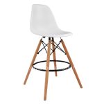 Bar Stool Renata White  58x56x107 cm.