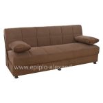 Sofa/Bed 3 seater Ege 1205 Brown  194x74x83 cm