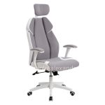 Manager's Office chair  Grey/White Color 65x73x130 cm