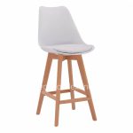 Bar Stool Vegas  White 48x58x105 cm