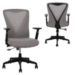 OFFICE CHAIR SUPERIOR GRAY  65x62x100 cm.