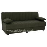 Hm3239.05 ANDRI three-seater sofa-bed, cypress green fabric