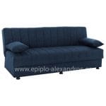 ANDRI , SOFA-BED, 3 SEATER, BLUE FABRIC