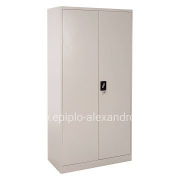 ΝΤΟΥΛΑΠΑ ΜΕΤΑΛΛΙΚΗ 2ΦΥΛΛΗ ΜΕ ΧΩΡΙΣΜΑ ΑΝΟΙΧΤΟ ΓΚΡΙ HM5961.11 90Χ40Χ180Yεκ.