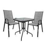 Set Dining Table 3 pieces and 2 chairs & 1 Table HM5183.01