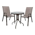 Set Dining Table 3 pieces Chairs & Table HM5181.02