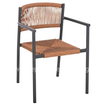 ΠΟΛΥΘΡΟΝΑ ΑΛΟΥΜΙΝΙΟΥ STER HM5786.12 ΑΝΘΡΑΚΙ-ΣΥΝΘ.RATTAN ΜΠΕΖ 55