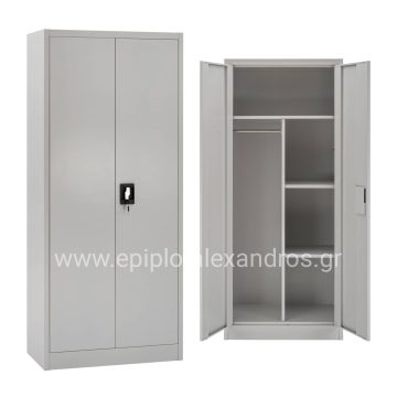 ΝΤΟΥΛΑΠΑ ΜΕΤΑΛΛΙΚΗ OSTRAVA ΜΕ ΧΩΡΙΣΜΑ ΔΙΦΥΛΛΗ 70Χ40Χ170Yεκ.HM5749