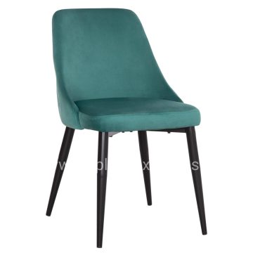 ΚΑΡΕΚΛΑ SERENITY HM8527.13 ΒΕΛΟΥΔΟ ΧΡΩΜΑ ΜΕΝΤΑ- ΜΑΥΡΑ ΜΕΤΑΛΛΙΚΑ ΠΟΔΙΑ 51x54x83